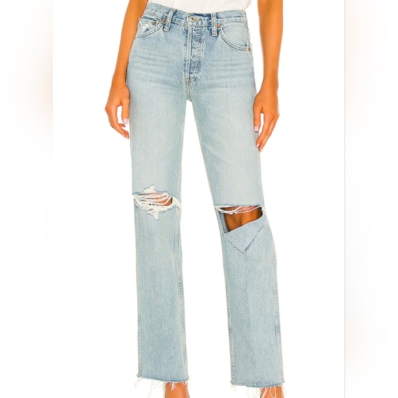 Re/Done Denim - RE/DONE High Rise Loose Jeans
